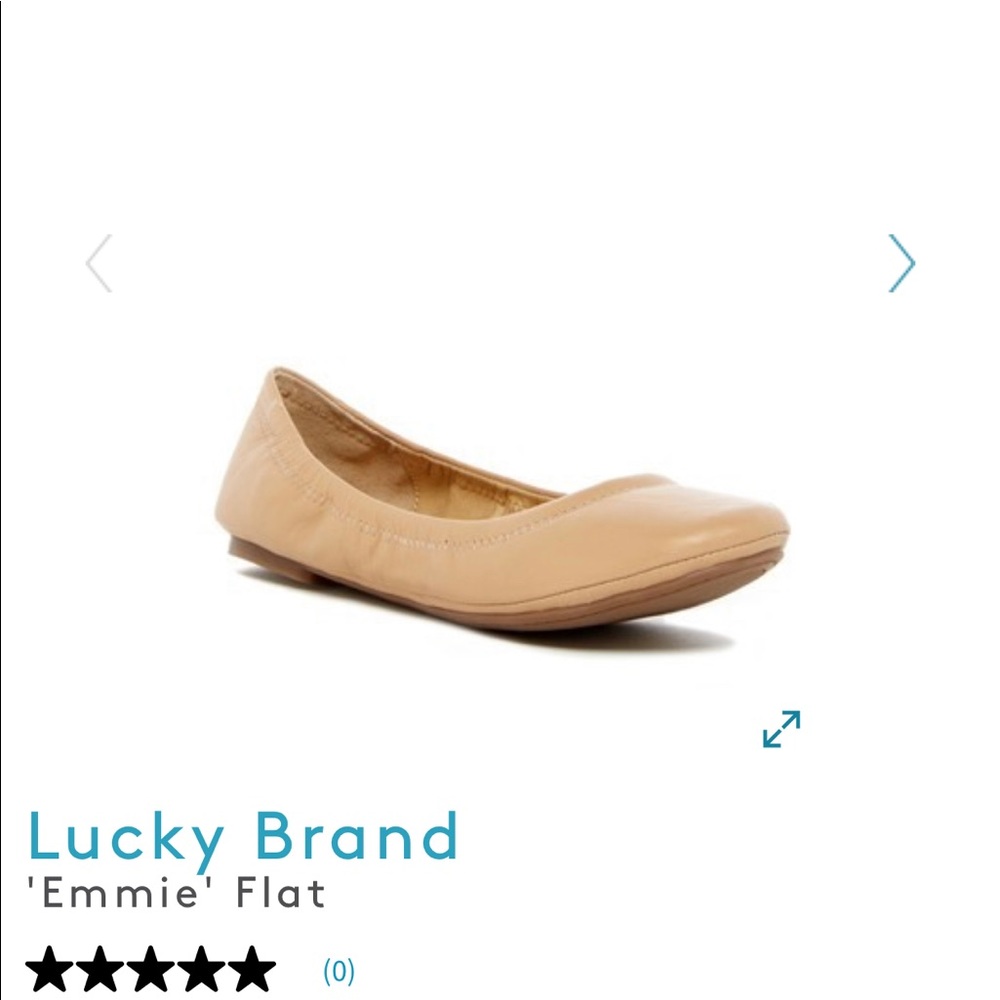 Lucky Brand Emmie flat Size 8
